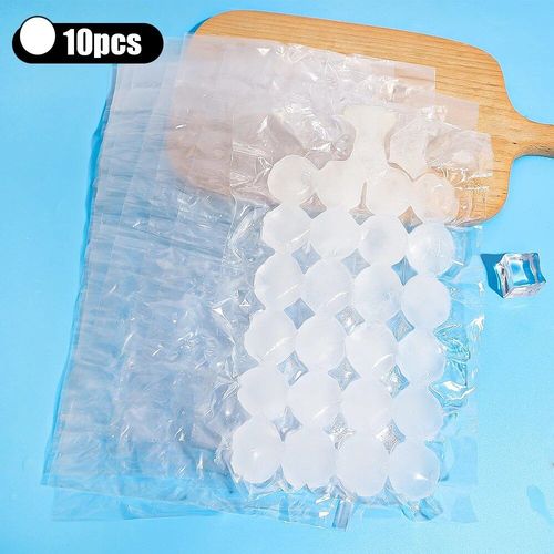 Sacs À Glaçons Transparents Auto-Scellants Pour La Fabrication De Poulet,Gadgets De Cuisine,Moules À Glaçons Pour Whisky,Bricolage,Été,30 Pièces,1 Pièce
