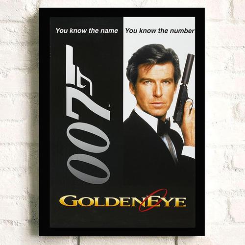 Affiche de film 007 SKYFALL, toile d'art murale imprimée James Bond, images murales pour décoration de salon, décoration de Bar 40x50cm no frame