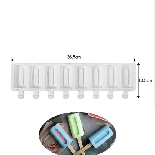 Moule À Crème Glacée En Sergé,En Silicone,Rainuré,Multi-Style,Pour Gelée De Chocolat,Boîte À Sucettes Glacées En Diamant,Décor De Gâteau,Ensemble De Fabrication De Cadeaux