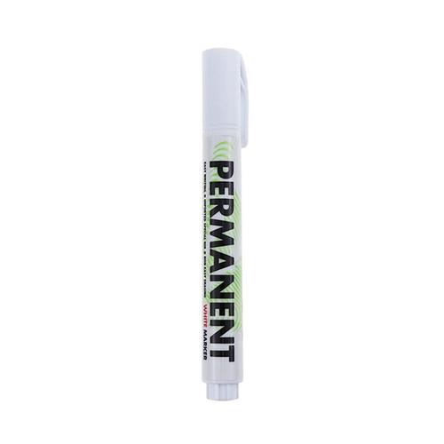 Stylo Marqueur De Peinture Blanc, 1 Pièce, 0.1/0.3mm, Étanche, Graffiti, Peinture À L'huile, Pneu De Voiture, Marqueur Permanent Étanche