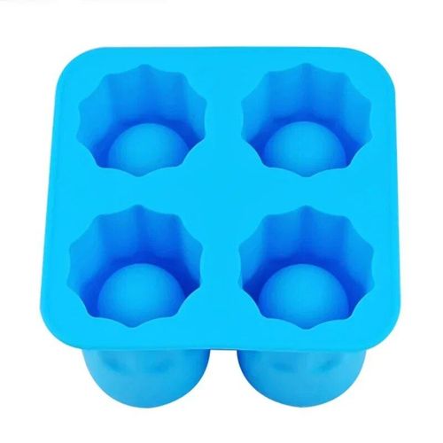 Moule À Glaçons En Silicone À 4 Grilles,Pour Verre À Liqueur,Outil Pour Boisson D'été