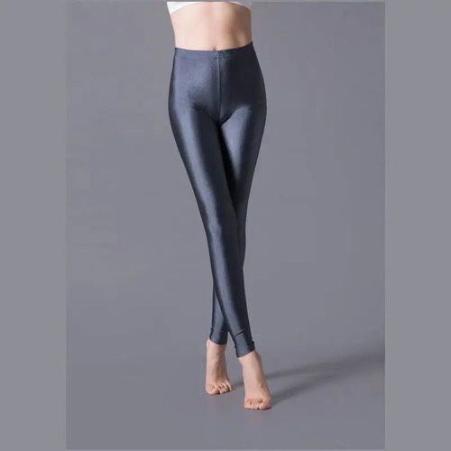 Pantalon Brillant Pour Femmes,Legging Kendny,En Spandex,Structurels Ent,À Haute Élasticité,Résistant,Décontracté