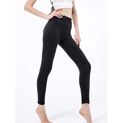 Ysdnchi-Leggings De Fitness Push-Up Élastiques Pour Femmes,Pantalons De Sport,Taille Haute,Noir Uni,Gym,Sport