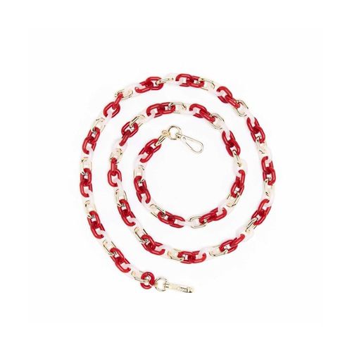 Chaînes Pour Anse De Sac Accessoire Résine - 120 X 1 Cm - Draeger Rose Et Rouge