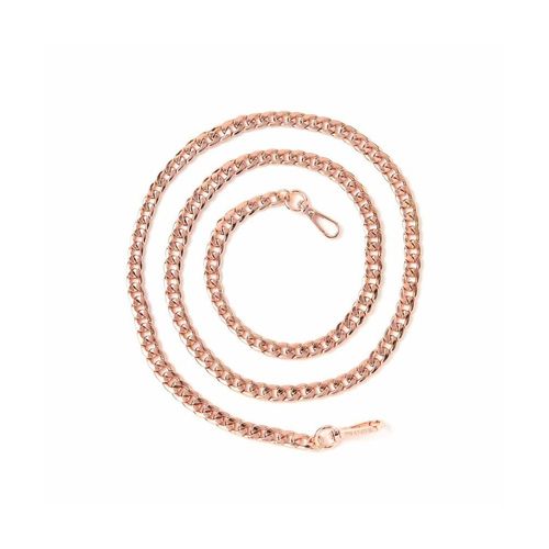 Longue Chaînes Pour Accessoire Pochette, Sac, Vêtement - 120 X 1 Cm - Draeger Doré Rose
