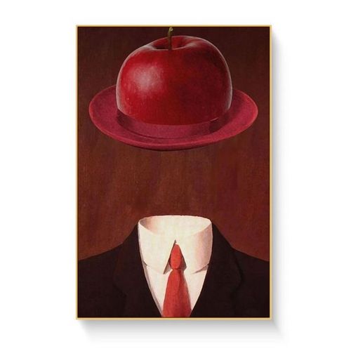 Peinture sur toile de Rene magrite, surréalisme, classique, Reproduction d'affiches et tableau d'art mural imprimé pour salon Cuadros 40x50cm no frame