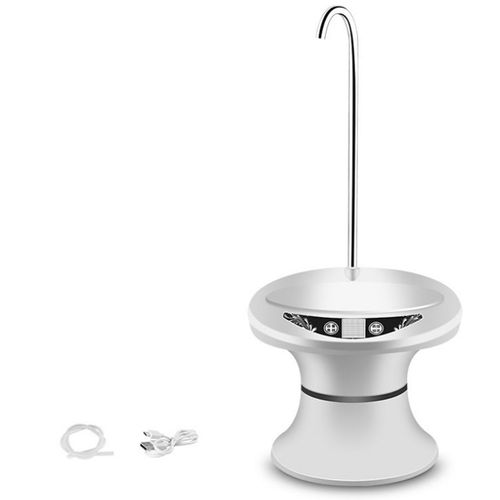 Distributeur d'eau électrique Portable avec chargeur Usb, pompe à eau intelligente sans fil, équipement de traitement de l'eau, blanc