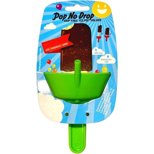 Double Drip Verde Popsicle Holder,Anti-Flow Ice Cream,Prompt Ket,Anti-Drip,Portable Popsicle Protectors,Kids Home Presidency,Essity
