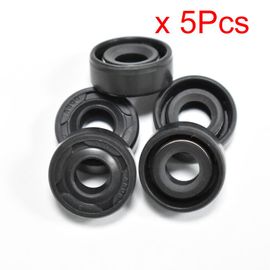 Bagues d'étanchéité noires pour Machine à pain portable, 5 pièces de rechange pour Machine à Sorbet et mixeur, 7mm x 8mm x 18mm
