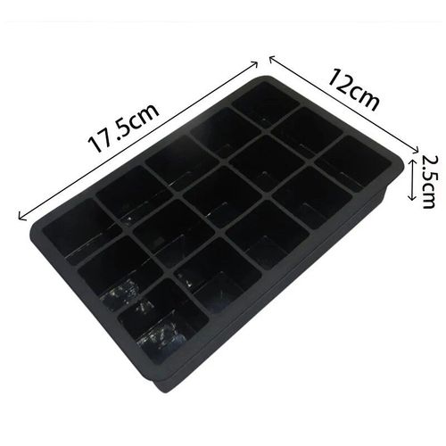 Grand Bac À Glaçons En Silicone,5cm,Carré,Moule Pour Whisky,Cocktail,Brandy