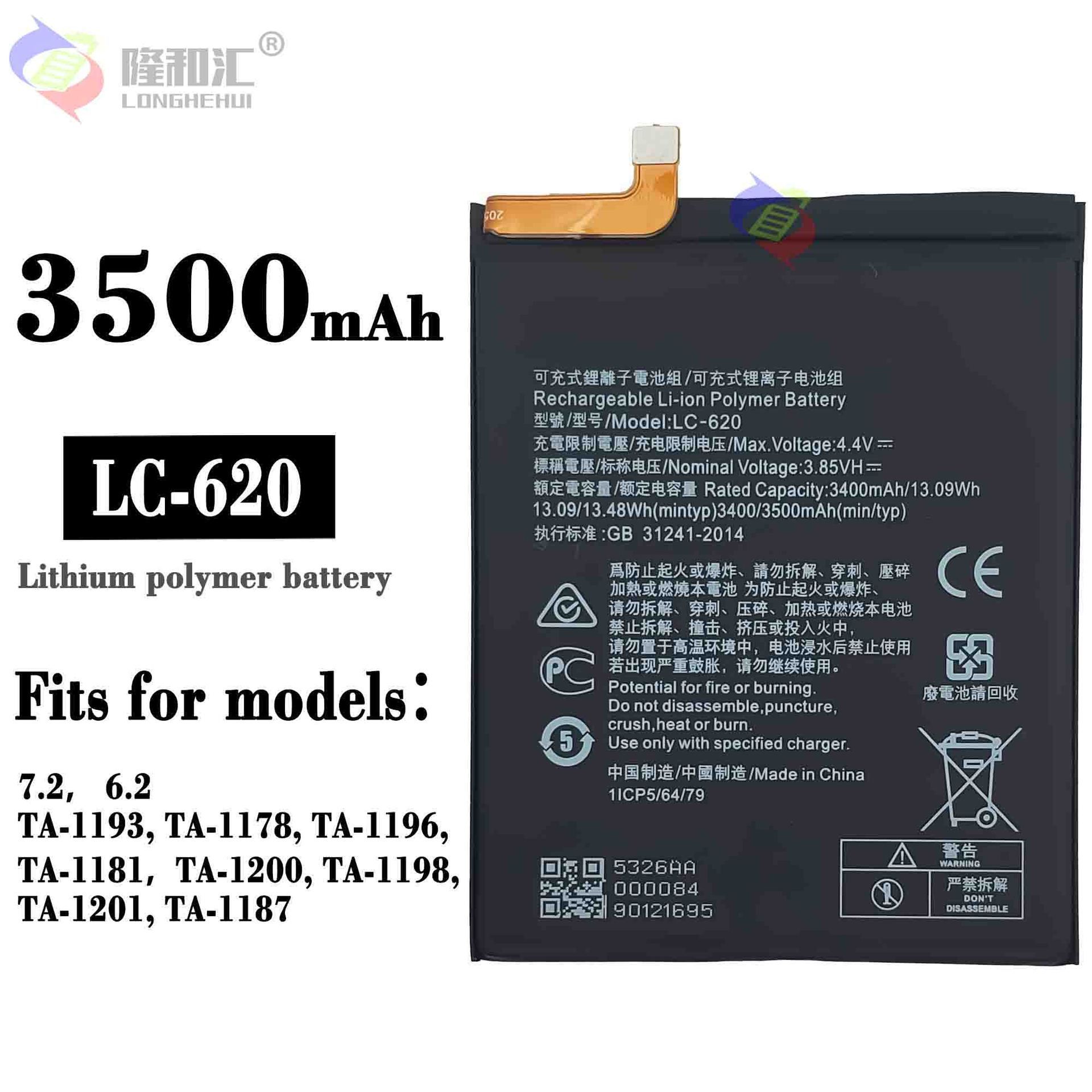 Batterie De Remplacement,Convient Pour Tlphone Portable No...
