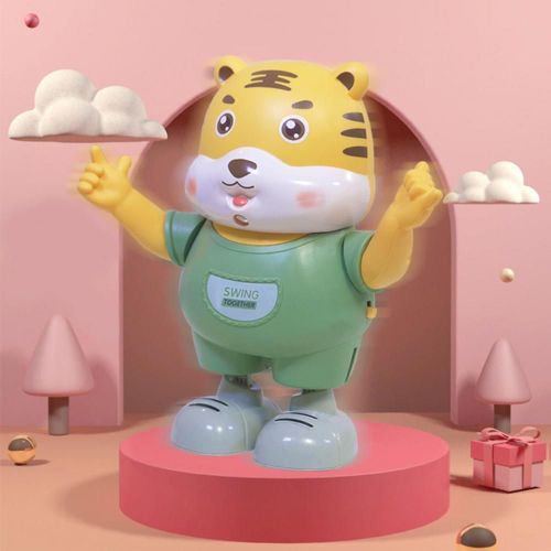 Jouet De Tigre Dansant, Jouet Éducatif Et Interactif, Amusant Et Mignon, Avec Lumière Et Chant