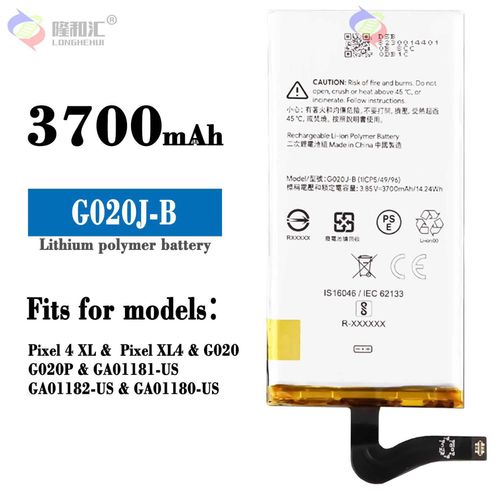 Batterie De Remplacement,Pour Batterie De Téléphone Portable Google Pixel 4 Xl G020j-B Tableau Électrique De Charge Intégré Tout Neuf