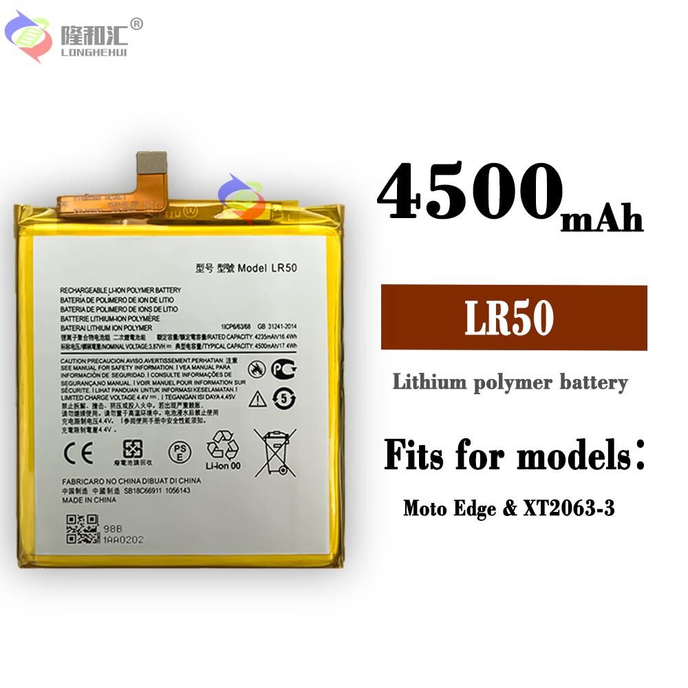 Batterie De Remplacement,Convient Pour Motorola Moto Edge & Xt2063-3 Batterie Lr50 Batterie De Téléphone Portable