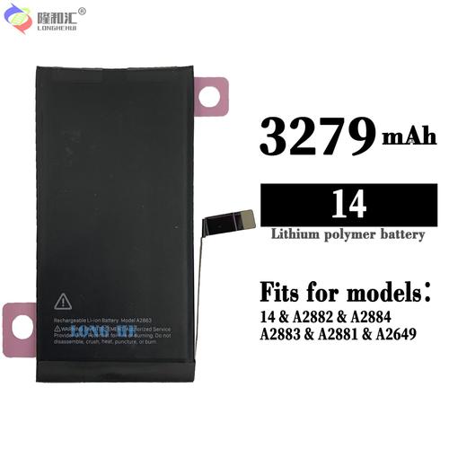 Batterie De Remplacement,Pour Apple/Apple Iphone 14 A2882 A2649 3279mah Batterie De Téléphone Portable