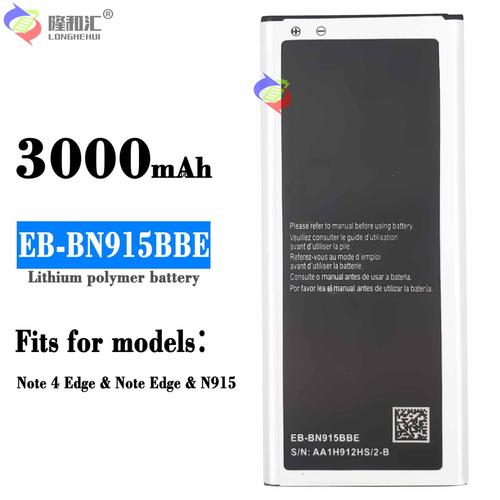 Batterie De Remplacement,Convient Pour La Batterie Samsung Note4 Edge/Note Edge/N915 Eb-Bn915bbe