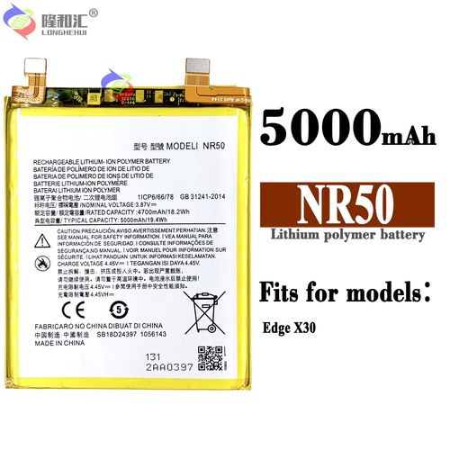 Batterie De Remplacement,Pour Batterie De Téléphone Portable Motorola Edge X30 Nr50 5000mah