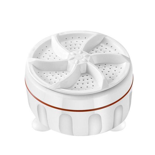 Mini sèche-linge portable pour voyage,machine à laver compacte,essoreuse domestique,accessoires de machine à laver turbo,chaussettes E27 - Type White