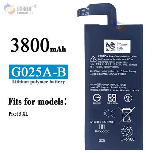 Batterie De Remplacement,Pour Google Phone Google Pixel 5xl G025a-B Batterie De Téléphone Google