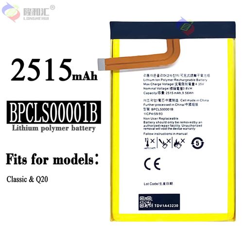 Batterie De Remplacement,Batterie De Téléphone Portable Pour Blackberry Classic Q20 / Bpcls00001b