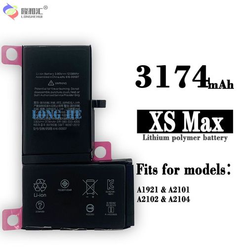 Batterie De Remplacement,Convient Pour Apple Apple Iphone Xs Max Apple Batterie De Téléphone Portable Xsm Batterie Grande Capacité 3174mah