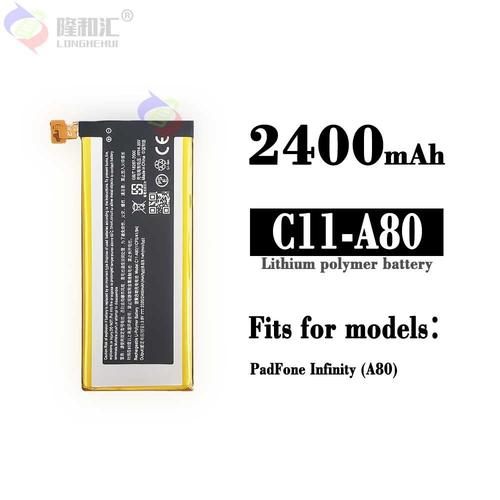 Batterie De Remplacement,Convient Pour Asus Asus Padfone Infinity A80 A86 T003 Batterie C11-A80 Tableau Électrique
