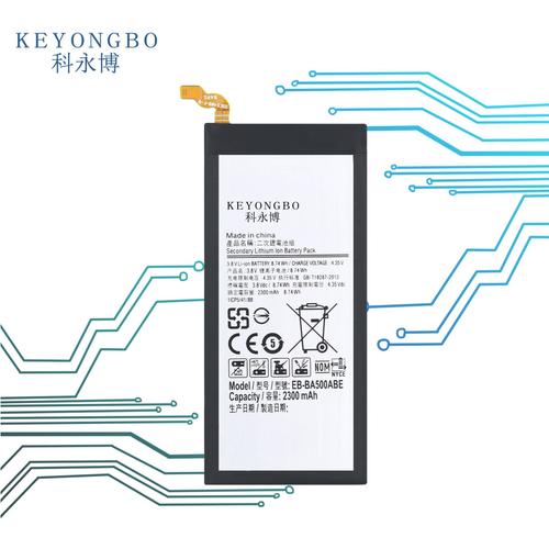 Batterie De Remplacement,Convient Pour La Batterie Samsung Galaxy A5 A500 A5000 A5009 A5-2015 Eb-Ba500abe
