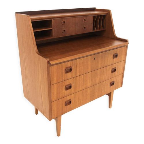 Secrtaire Scandinave En Teck Sude 1960 Bois