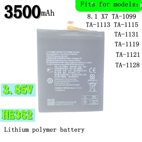 Batterie De Remplacement,Pour Nokia Nokia 8.1 2018/3.1 Plus He362 Batterie De Téléphone Portable Noyau D'origine Intégré