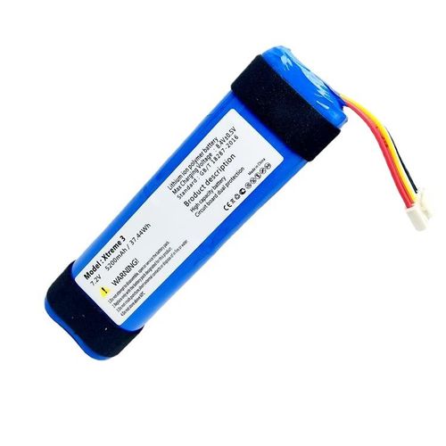 Batterie De Remplacement,Batterie 7.4v 5200mah Gsp-2s2 Pour Batterie Bluetooth Jbl Xtreme 3 War Drums Iii