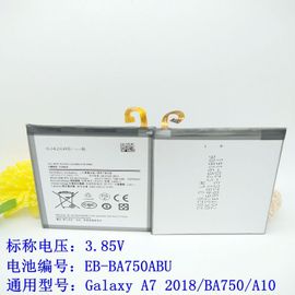 Batterie De Remplacement,Pour Sam Galaxy A7 2018 Batterie Eb-Ba750abu A750 A10 Batterie Intégrée Pour Téléphone Portable