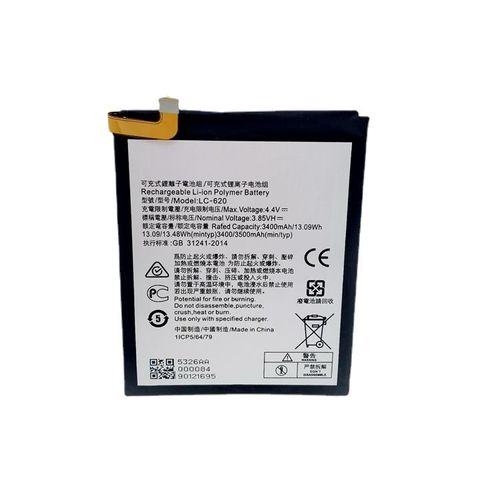 Batterie De Remplacement,Convient Pour Nokia Nokia 7.2 Batterie De Téléphone Portable Lc-620 7.2 Carte Électrique De Batterie Intégrée De Téléphone Portable