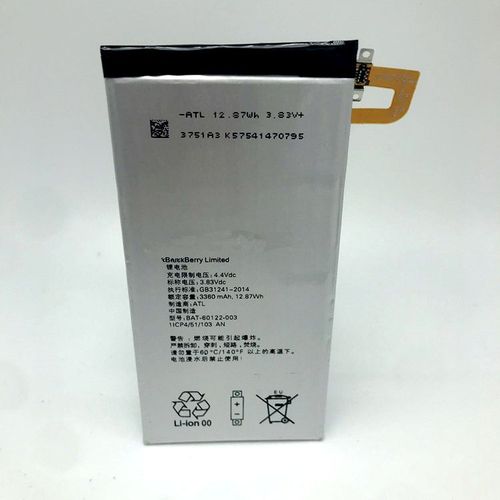 Batterie De Remplacement,At-60122-003 Carte De Batterie Intégrée Super Longue Capacité Pour Blackberry Priv