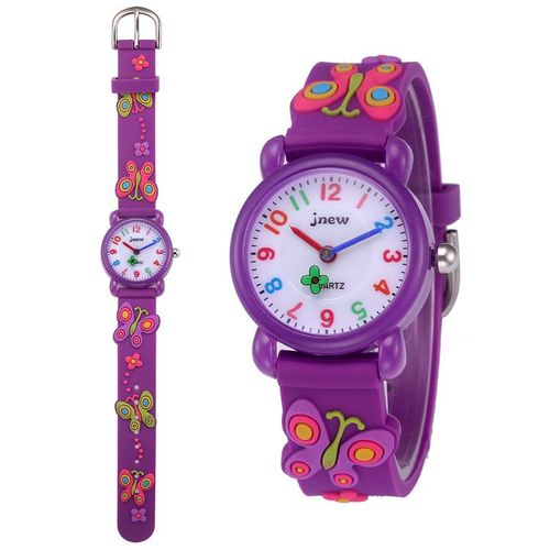 Montre-Bracelet Étanche Pour Enfant Mouvement À Quartz,Conception De Dessin Animé 3d,Montre Enfant Numérique Pour 3 Ans À 11 Ans Fille Garçon