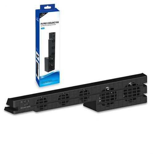 Black - Ventilateur Externe Super Turbo Avec Câble Usb Pour Console Playstation 4 Pro, Refroidisseur À 5 Niveaux De Température, Nouveauté