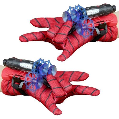 Gants De Lanceur Spiderman, Tireur Web De Super Héros Pour Enfants, Accessoires De Héros De Cosplay De Jouet De Poignet, Éducatifs De Double Spider-Man