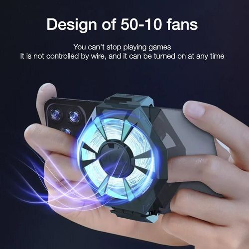 Refroidisseur De Jeu Mobile'été, Artefact Essentiel Pubg, Ventilateur De Refroidissement De Téléphone Portable, Accessoires Iphone Xiaomi Iphone Samsung Huawei