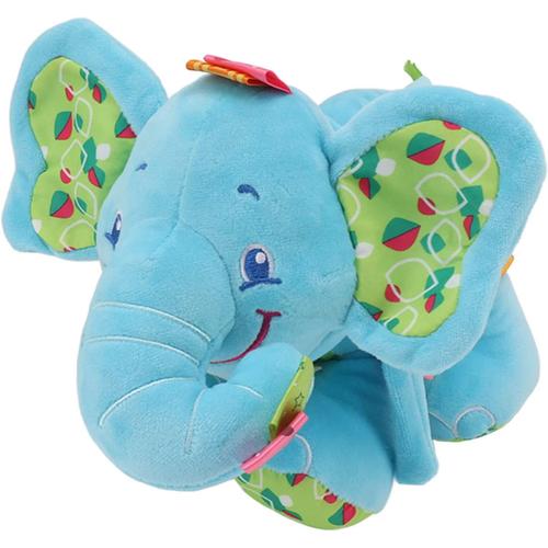 Animal En Peluche, Jouet En Peluche Pour Bébé À Suspendre, Couleur Vive, Doux, Contraste Élevé, Son De Cloche, Jouet En Peluche Mignon, Coussin, Jouet, Décoration De Chambre, Excellents(Bleu)