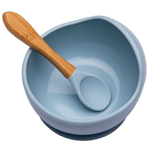 Set De Table En Silicone Pour Bébé, Set Avec Isolation En Forme De Nuage, Napperon Chaud, Tasse D'alimentation Pour Bébé, Fourniture De Formation