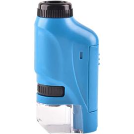 Microscope de poche avec base rabattable et clip pour smartphone
