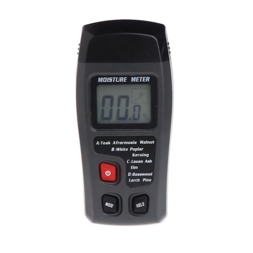 Testeur numérique de détecteur d¿humidité à bois de type Lcd de jauge d¿humidité pour le travail du bois