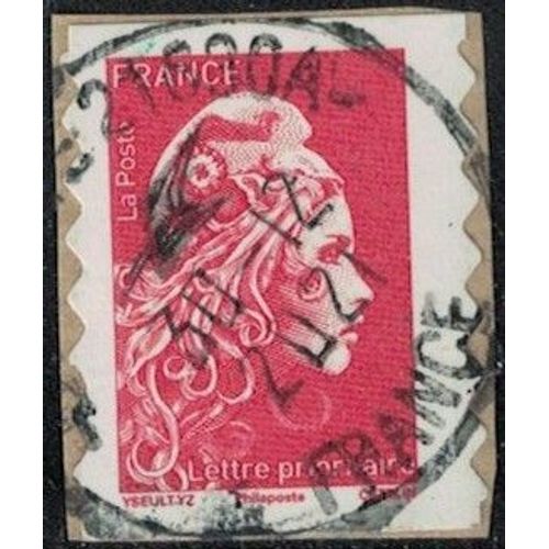 France 2018 Oblitéré Rond Used Marianne L'engagée D’Yseult Digan Lp 20g. Y&t Fr 1599 Su