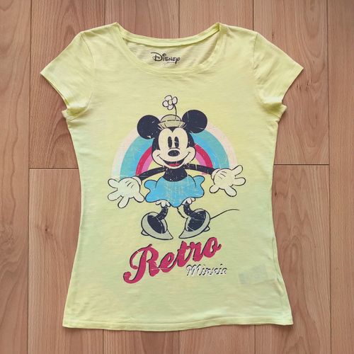 Tee Shirt Jaune Minnie Taille S/M