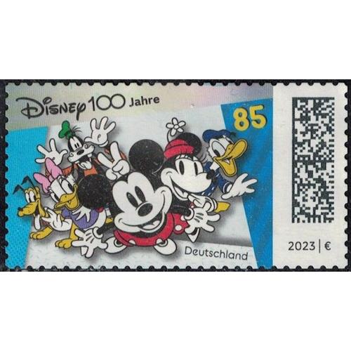 Allemagne 2023 Used Centenaire Dessins Animés Disney Cartoons Mickey Minnie Su