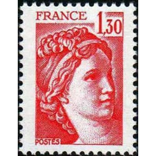 Timbre France 1979 Oblitéré - Sabine - 1,30 Yt2059