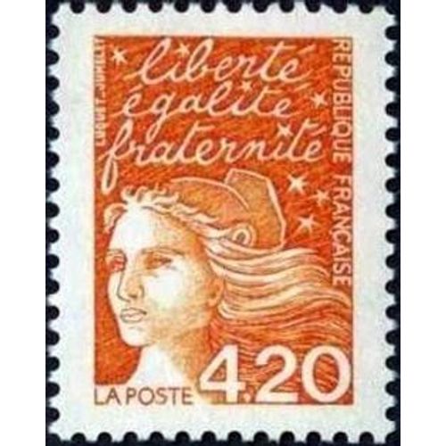 Timbre France 1997 Oblitéré - Marianne Du 14 Juillet - 4,20 Yt3094