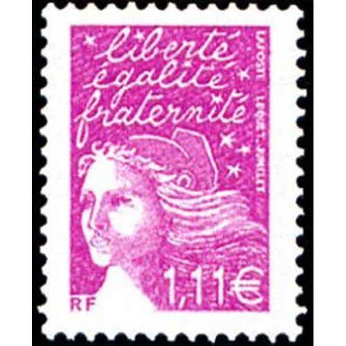 Timbre France 2003 Oblitéré - Marianne Du 14 Juillet - 1.11 Yt3574