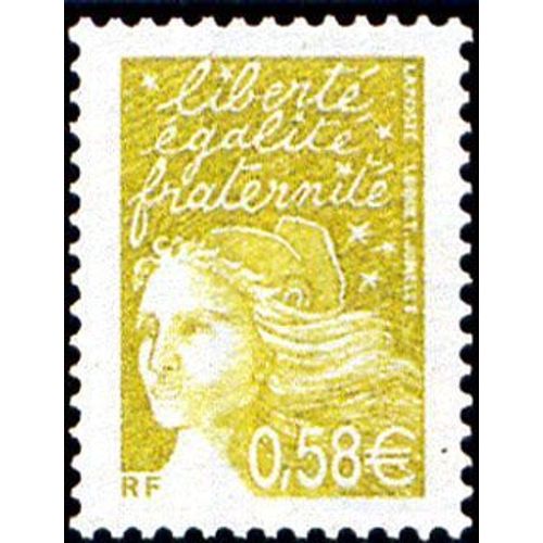Timbre France 2003 Oblitéré - Marianne Du 14 Juillet - 0.58 Yt3570