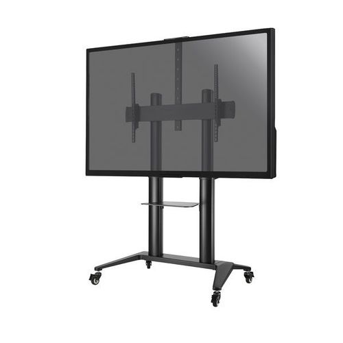Support mobile pour écran Visioconférence 70''-120'', Hauteur 125-160cm, noir