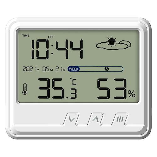 Thermomètre hygromètre, Mini thermomètre numérique LCD hygromètre intérieur  avec